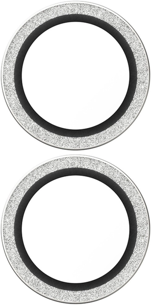 Захисне скло Panzer Glass Hoops Glitter для Apple iPhone 16 / 16 Plus / 17 Silver (5715685027314) - зображення 3