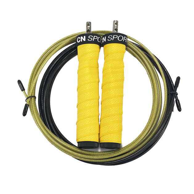 Скакалка скоростная для кроссфита UP & FORWARD Speed Rope PRO+ 3 м Желтый (1494610016) - Фото 1 Скакалка скоростная для кроссфита UP & FORWARD Speed Rope PRO+ 3 м Желтый (1494610016) - изображение 1