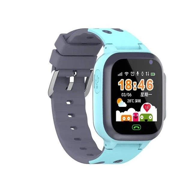 Детские умные смарт часы Smart Q16 с камерой прослушкой геозоной Sim-картой Blue (16107-hbr) - изображение 4