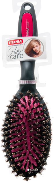 Щетка для волос массажная с натуральным ворсом Titania 1381 (1381) – в ...