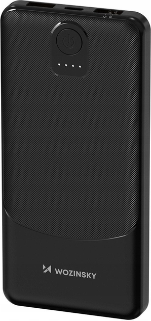 Powerbank Wozinsky Wpower WPBBK-2 10000 mAh 10W Black (5907769384240) - obraz 1