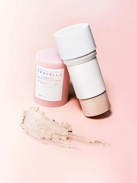 Глиняна маска-стік для обличчя Skin 1004 Madagascar Centella Poremizing Quick Clay Stick Mask 27g - зображення 2