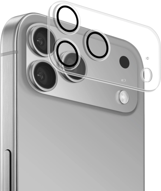 Szkło hartowane Puro Camera Standard do Apple iPhone 17 Pro Max (8018417525902) - obraz 1