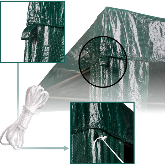 Pawilon ogrodowy Ikonka 2 x 2 m (KX4075_1) - obraz 5