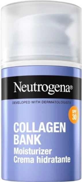 Krem do twarzy nawilżający Neutrogena Collagen Bank Moisturizer SPF 30 50 ml (3574661840390) - obraz 1