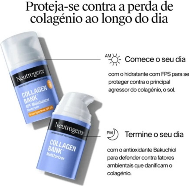 Krem do twarzy nawilżający Neutrogena Collagen Bank Moisturizer SPF 30 50 ml (3574661840390) - obraz 8