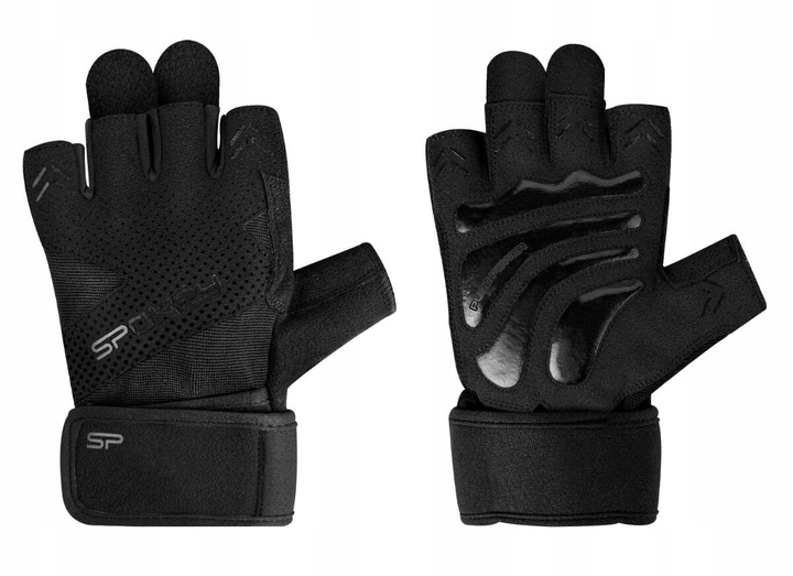 Rękawiczki treningowe Spokey na siłownię do ćwiczeń fitness HIKER M 943723 (5905339437235) - obraz 2