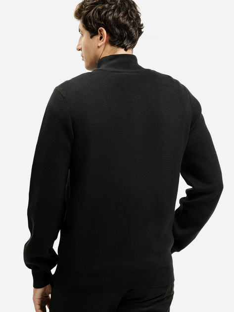 Кофта чоловіча Cross Jeans 34267-020 L Чорна (8697319808162) - зображення 2