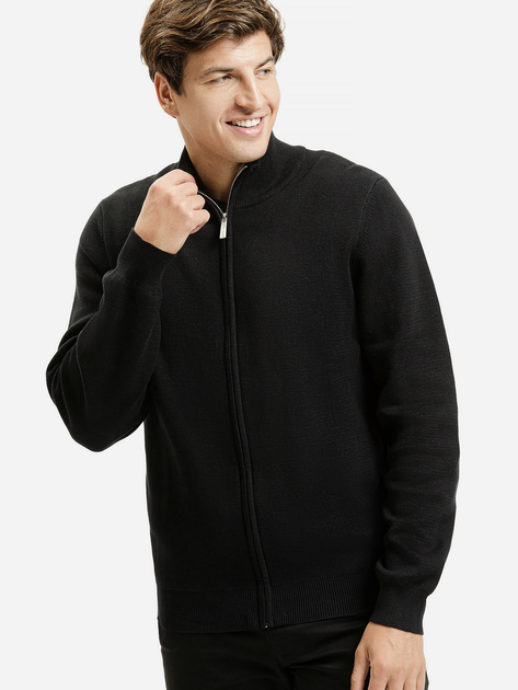 Кофта чоловіча Cross Jeans 34267-020 2XL Чорна (8697319808186) - зображення 1