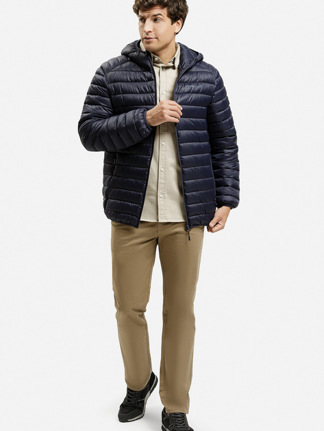 Koszula męska bawełniana Cross Jeans 35620-017 3XL Beżowa (8697319810103) - obraz 3