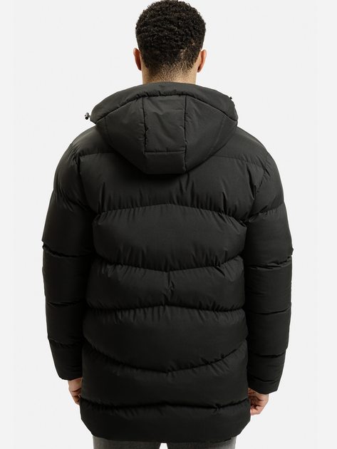 Kurtka zimowa męska Cross Jeans 40296-020 2XL Czarna (8697319804638) - obraz 2