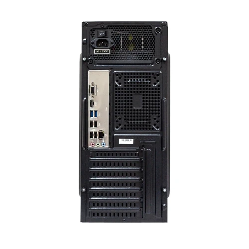 Комп'ютер GTL Office Basic 123P3 (Intel Core i3-12100 / B660 / 8G DDR4 / SSD 256 GB / mATX / 400W / no OS) (GTLCOB128P2M4_X66) Black, mATX - изображение 3