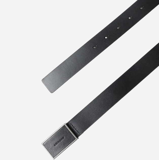 Ремінь чоловічий з натруальної шкіри Cross Jeans 0566K-020 95 см Чорний (8697319769272) - зображення 2