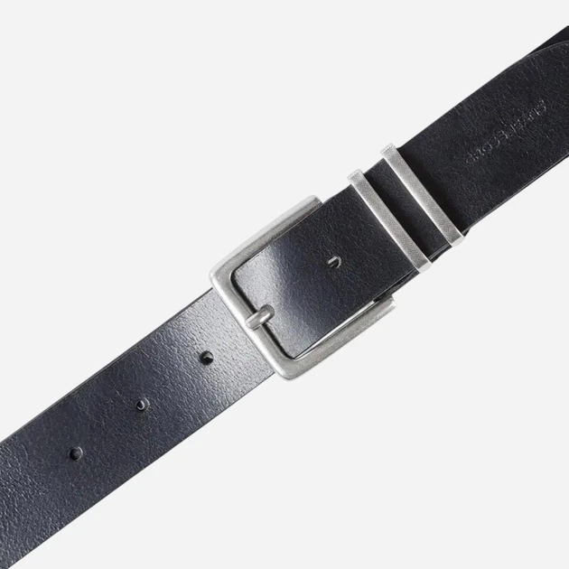 Pasek męski skórzany Cross Jeans 0567K-020 100 cm Czarny (8697319769340) - obraz 2