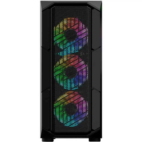 Корпус 1stPlayer XF-BK-4F7, Black - изображение 3