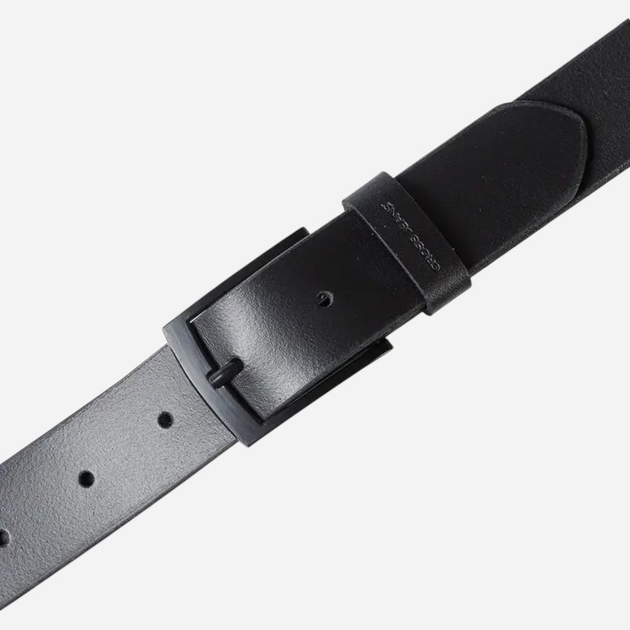 Ремінь чоловічий з натруальної шкіри Cross Jeans 0569K-020 100 см Чорний (8697319769463) - зображення 3