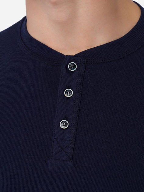 Longsleeve męski Cross Jeans 15129-001 L Granatowy (8699438630921) - obraz 4