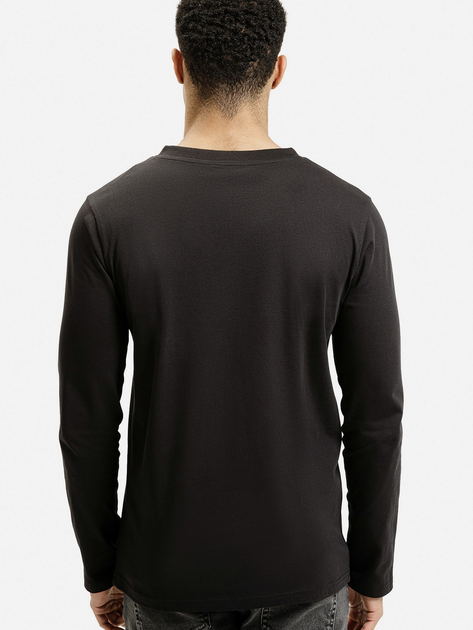 Longsleeve męski Cross Jeans 16137-020 2XL Czarny (8697319806618) - obraz 2