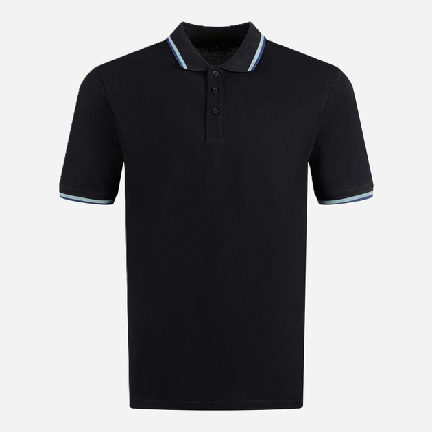 Koszulka polo męska Cross Jeans 16143-310 S Granatowa (8697319808827) - obraz 1