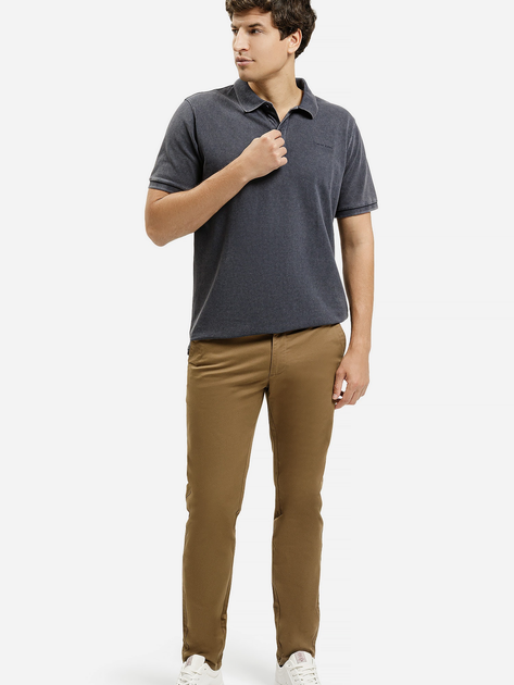 Koszulka polo męska Cross Jeans 16144-462 2XL Ciemnoszara (8697319806823) - obraz 3