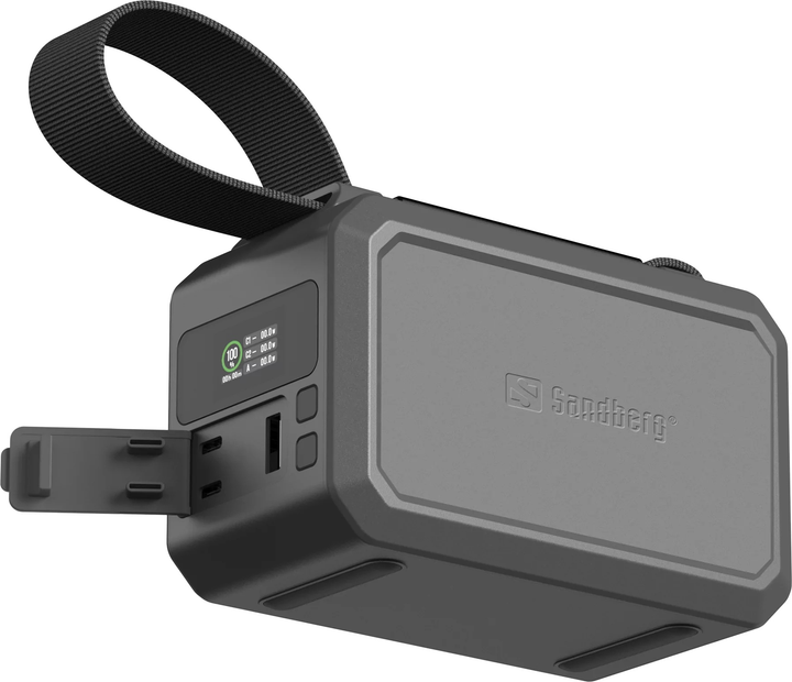 Powerbank Sandberg Survivor 40000 mAh 100W Black (5705730421143) - obraz 1