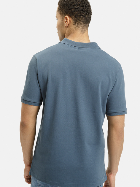 Koszulka polo męska Cross Jeans 16145-462 L Niebieska (8697319807035) - obraz 2