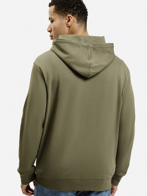 Bluza z kapturem męska Cross Jeans 25444-039 2XL Oliwkowa (8697319807677) - obraz 2
