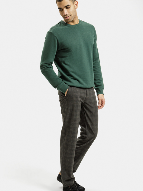 Світшот чоловічий Cross Jeans 25499-387 S Темно-зелений (8697319720242) - зображення 3