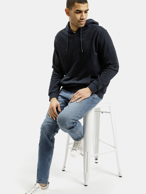 Bluza z kapturem męska Cross Jeans 25501-001 M Granatowa (8697319720624) - obraz 3