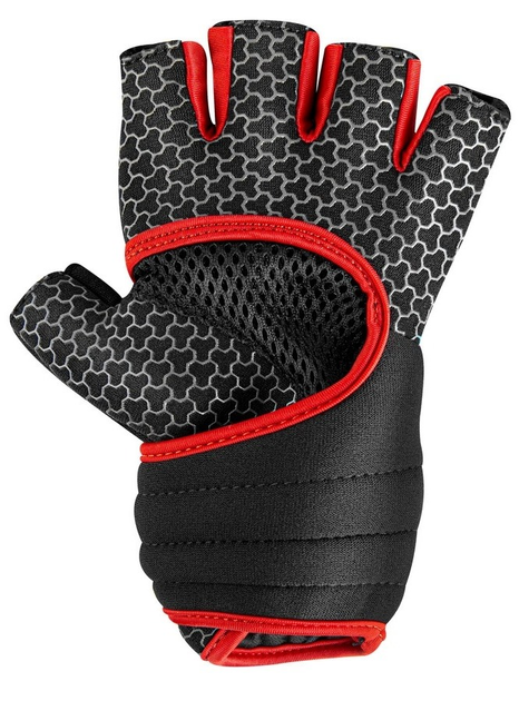 Rękawiczki treningowe Spokey na siłownię do ćwiczeń fitness LAVA M 928974 (5902693289746) - obraz 5