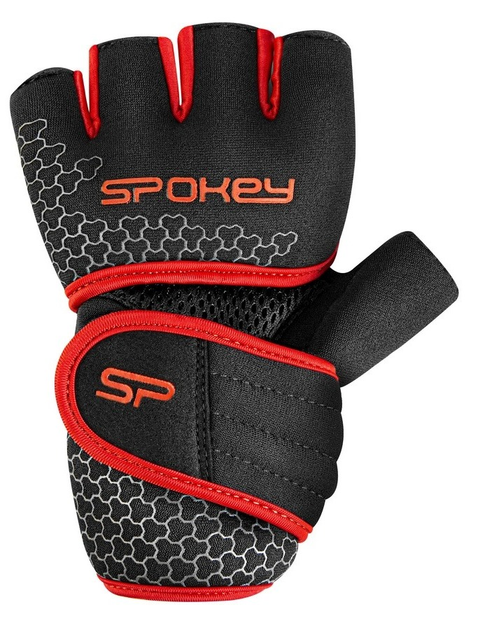 Rękawiczki treningowe Spokey na siłownię do ćwiczeń fitness LAVA S 928973 (5902693289739) - obraz 3