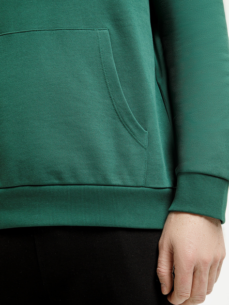 Bluza z kapturem męska Cross Jeans 25501-479 L Zielona (8697319720693) - obraz 4