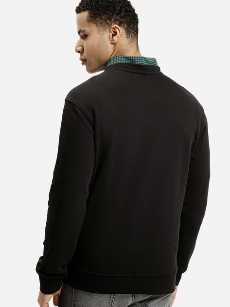 Bluza bez kaptura męska Cross Jeans 25526-020 2XL Czarna (8697319807820) - obraz 2