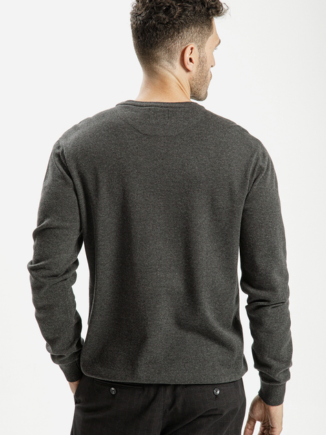 Джемпер чоловічий Cross Jeans 34228-021 2XL Темно-сірий (8697319062311) - зображення 2