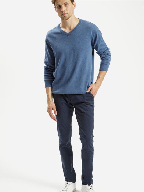 Pulower męski Cross Jeans 34229-005 M Niebieski (8697319196306) - obraz 3