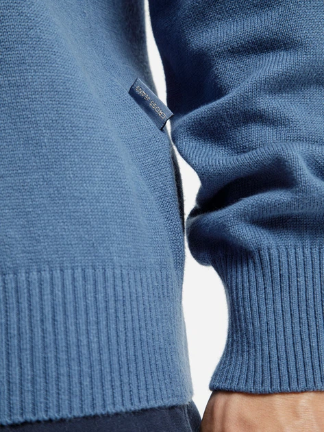 Pulower męski Cross Jeans 34229-005 S Niebieski (8697319196313) - obraz 4