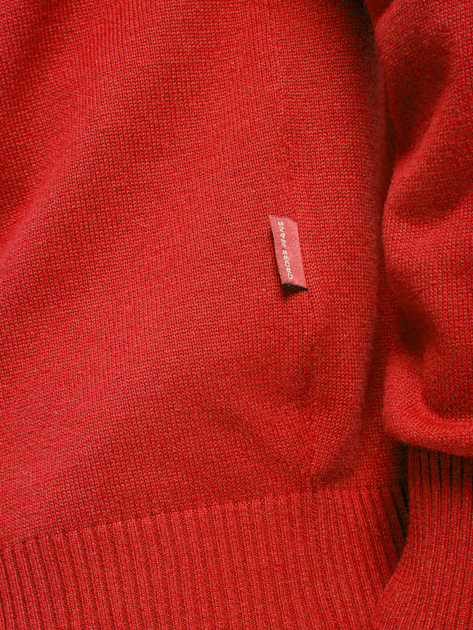 Пуловер чоловічий Cross Jeans 34229-529 XL Червоний (8697319062571) - зображення 4