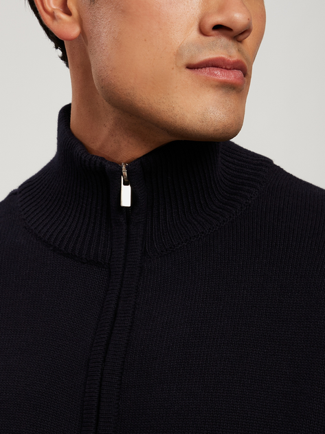 Кофта чоловіча Cross Jeans 34254-001 XL Темно-синя (8697319664324) - зображення 4