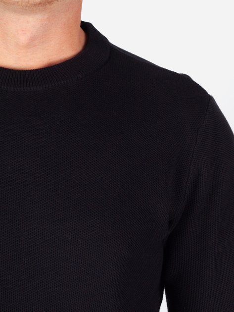 Джемпер чоловічий Cross Jeans 34266-020 2XL Чорний (8697319808964) - зображення 4