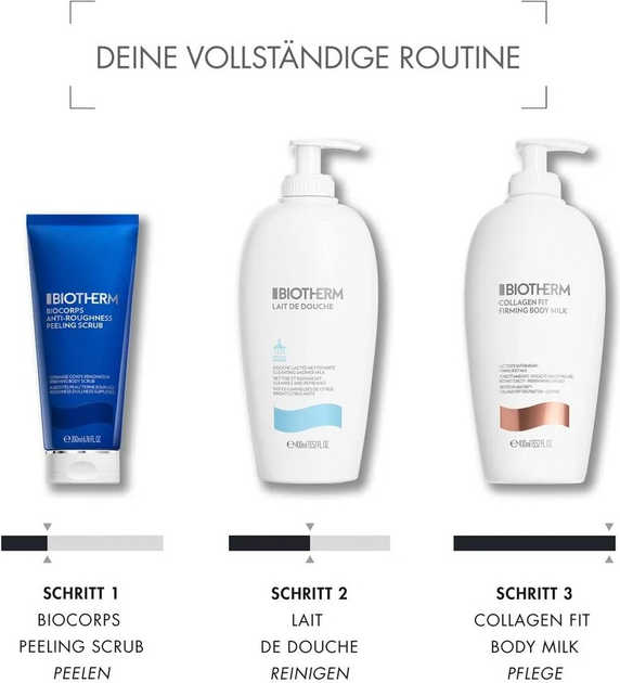 Молочко для тіла Biotherm Collagen Fit зволожувальне 400 мл (3614274472585) - зображення 6