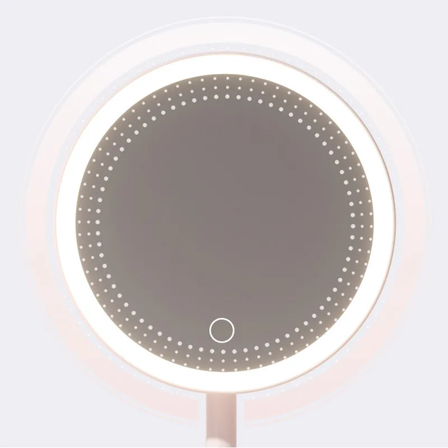 Дзеркало для макіяжу Xiaomi DOCO LED Beauty Sunlight Small Mirror Standard Edition Simple White (XM001) - Фото 6 Дзеркало для макіяжу Xiaomi DOCO LED Beauty Sunlight Small Mirror Standard Edition Simple White (XM001) - изображение 6