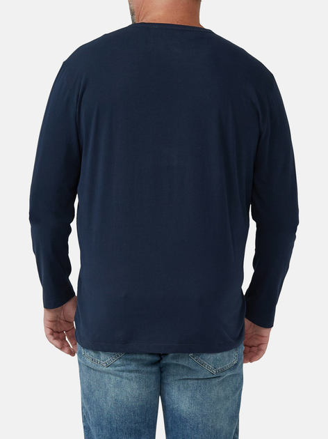 Чоловічий лонгслів s.Oliver 10.3.16.12.130.2174167-5978 6XL Темно-синій (4099978345905) - зображення 2