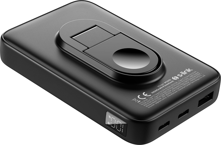 УМБ S-Link S-Link M1051 10000 mAh 22.5W Black (M1051-BLACK) - зображення 2
