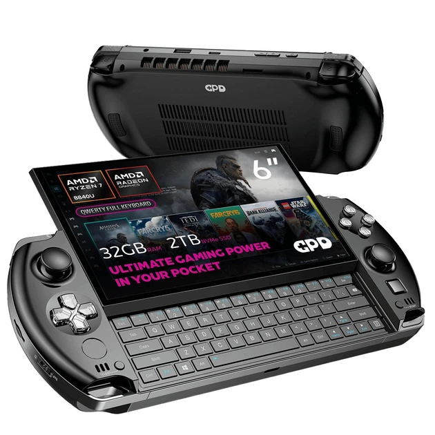GPD Win 4 2025 HX370 — портативный игровой компьютер (Ryzen 7