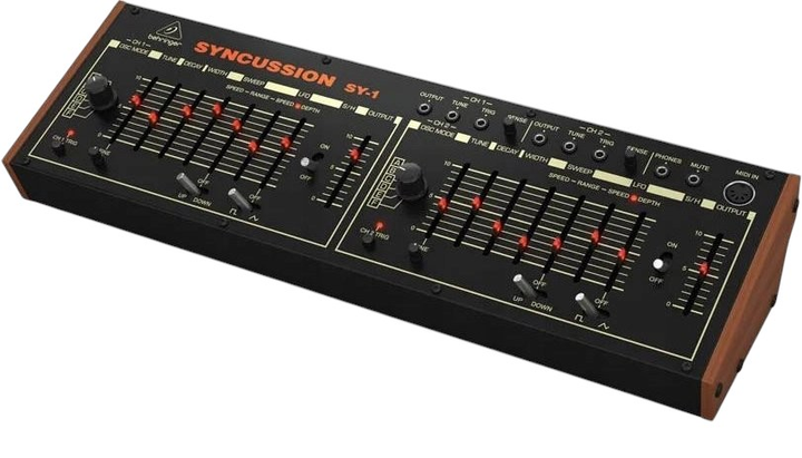 Синтезатор Behringer SYNCUSSION SY-1 (0718-ABL86-EU1) - зображення 1