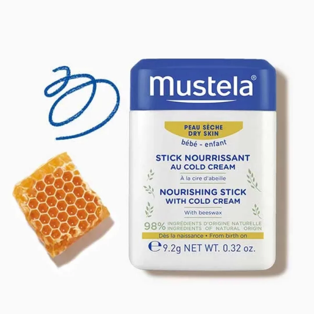 Захисний стік від вітру та холоду Mustela Bebe для обличчя 9.2 г (3504105036157/3504105028312) - зображення 2