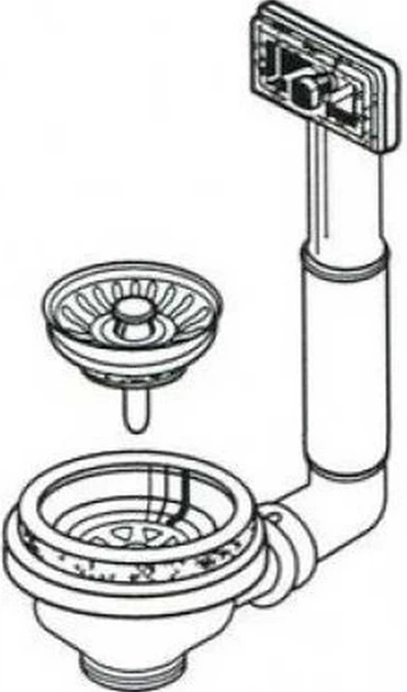 Накладка на сифон Franke 112.0689.196 - зображення 2