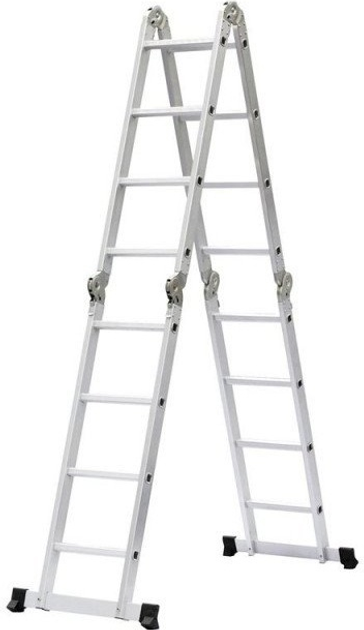 Drabina Haushalt BL-404B 4 x 4 (4772013080602) - obraz 1