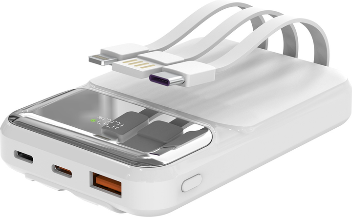 УМБ S-Link P104 10000 mAh 22.5W White (P104-WHITE) - зображення 1