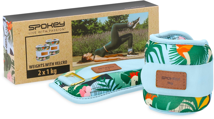 Obciążniki na ręce i nogi Spokey HJ Home Jungle Form 1 kg 941524 (5905339415240) - obraz 5